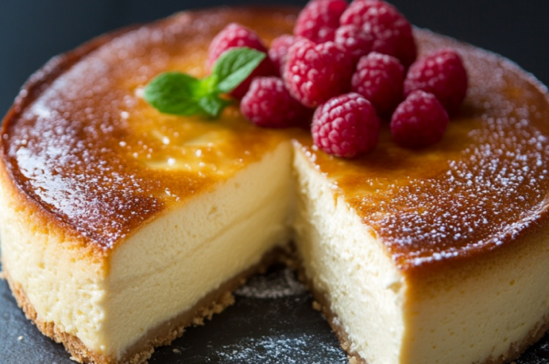 Low Carb Käsekuchen ohne Boden