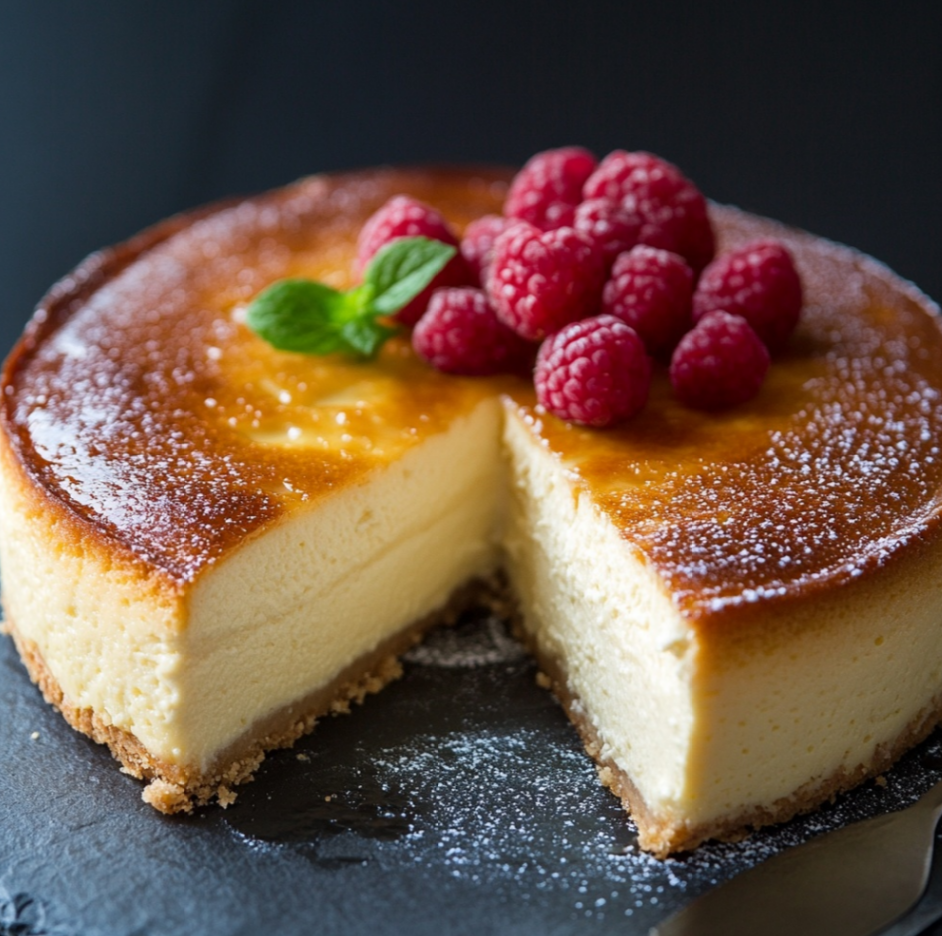 Low Carb Käsekuchen ohne Boden