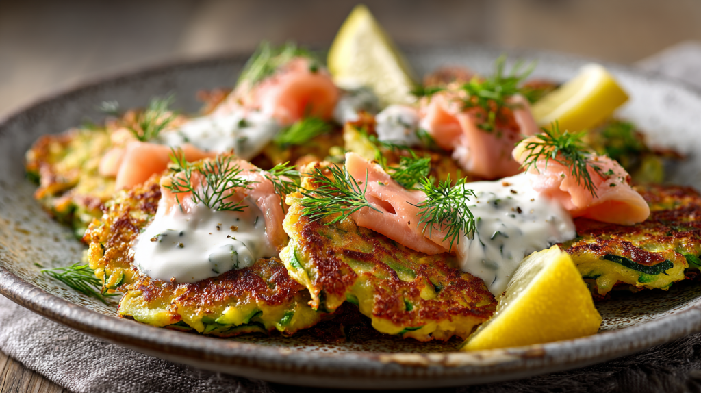 Low Carb Zucchini Puffer