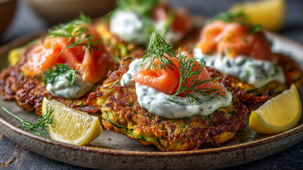 Low Carb Zucchini Puffer